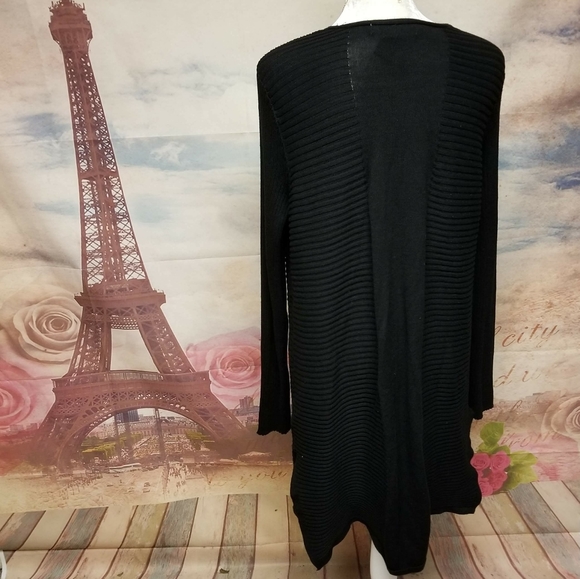 Alexandra + oak long open front cardigan - Picture 4 of 7